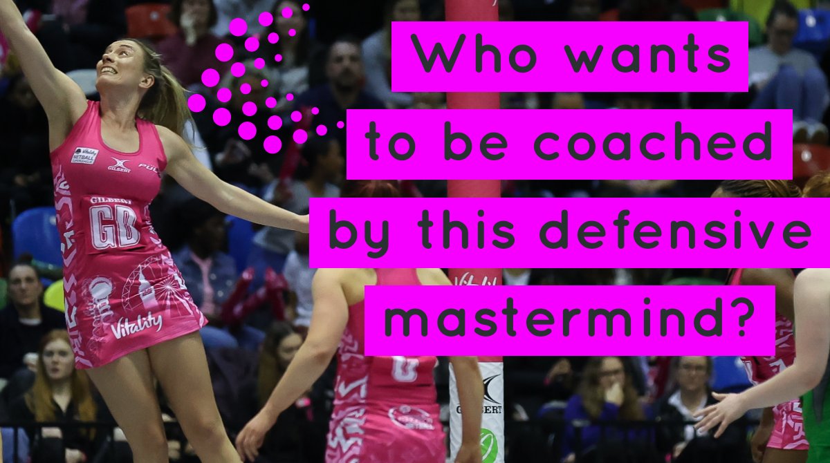 🙋‍♀️🙋🏻‍♀️🙋🏼‍♀️🙋🏽‍♀️🙋🏾‍♀️🙋🏿‍♀️ RT <a href="/Pulse_Netball/">London Pulse Netball</a>: Who wants to be coached by this defensive mastermind? (ME, I hear you cry) Well,all you need to do is head across to Londonpulsenetball.club to book onto our courses that start 6 July!