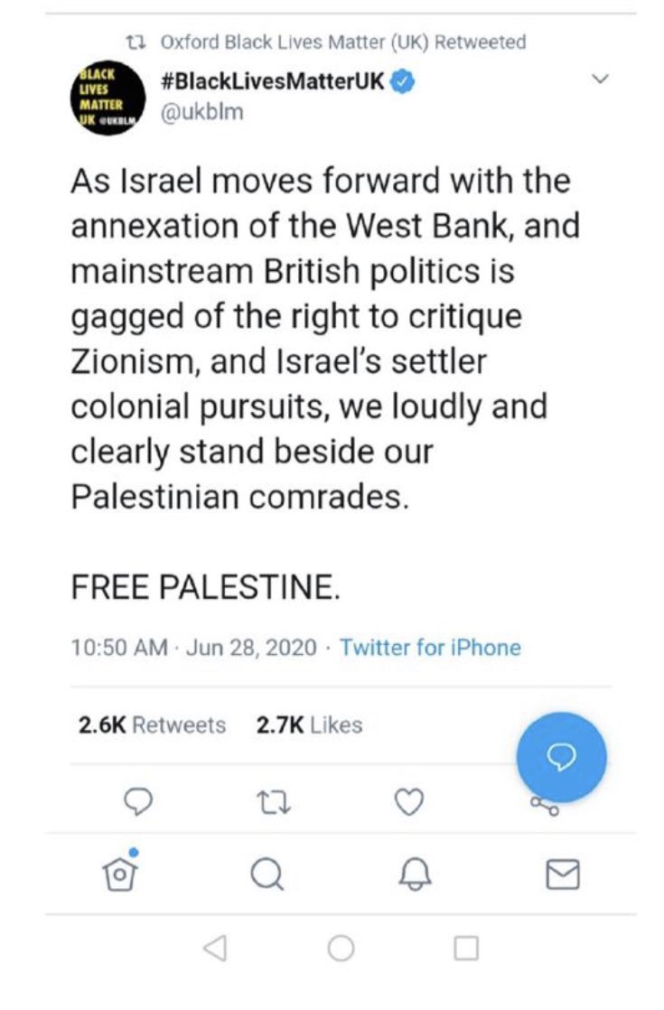oxfordblm's tweet photo. @DavidBennun @ds000001 We would like to state we are extremely upset and sorry concerning the retweet made by an unauthorised individual who was not given permission nor had cleared the action with us. The views implied do not represent us and we are working to ensure that this never occurs again and- https://t.co/hvhfsJ1ohX