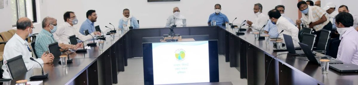 WRD_Bihar's tweet photo. मुख्यमंत्री @NitishKumar के समक्ष #WRDBihar ने उत्कृष्ट सिंचाई उन्नत फसल अभियान तथा बागमती बाढ़ प्रबंधन योजना फेज-3 बी एवं 5 का दिया प्रस्तुतीकरण।
@officecmbihar @SanjayJhaBihar @sanjeev_hans97 @IPRD_Bihar
#WRDWorkUpdate
https://t.co/RihgxOyFVG https://t.co/A2m4XhElgV