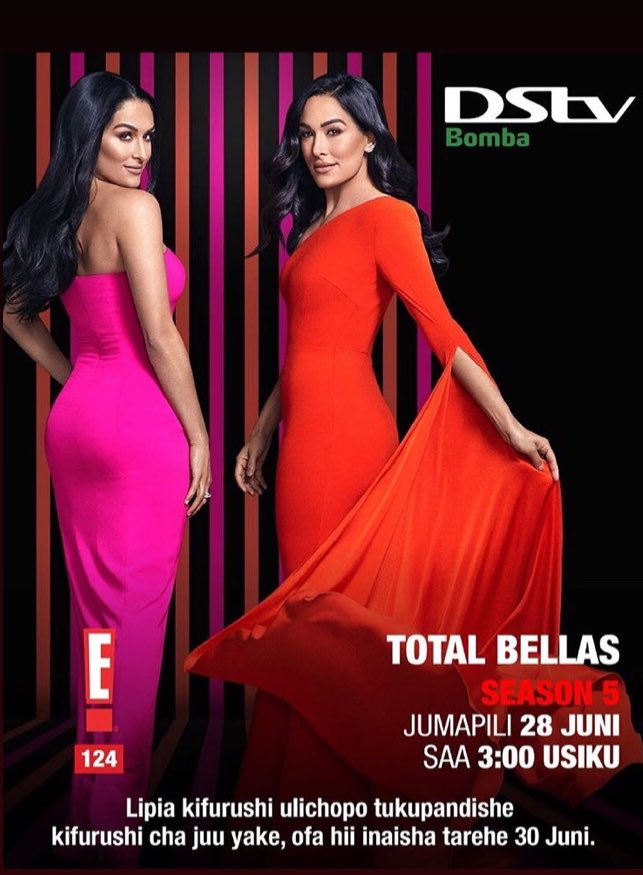 DStv_Tz's tweet photo. Je wewe ni mpenzi wa Fashion?
Basi chaneli E! 124 ni kwaajili yako.
Piga *150*53 kulipia sasa kufurushi cha Bomba 19,000 tu.
#TupoNawe https://t.co/Oy3s56J75P