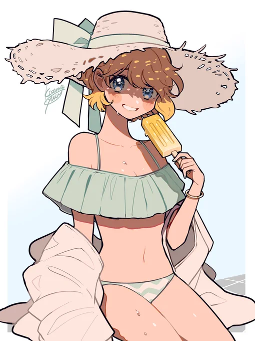 水着エリー
#創作 