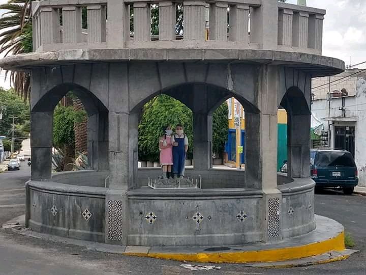 Turisteandopuebla on Twitter: "Ya conocen la fuente de los muñecos.… "