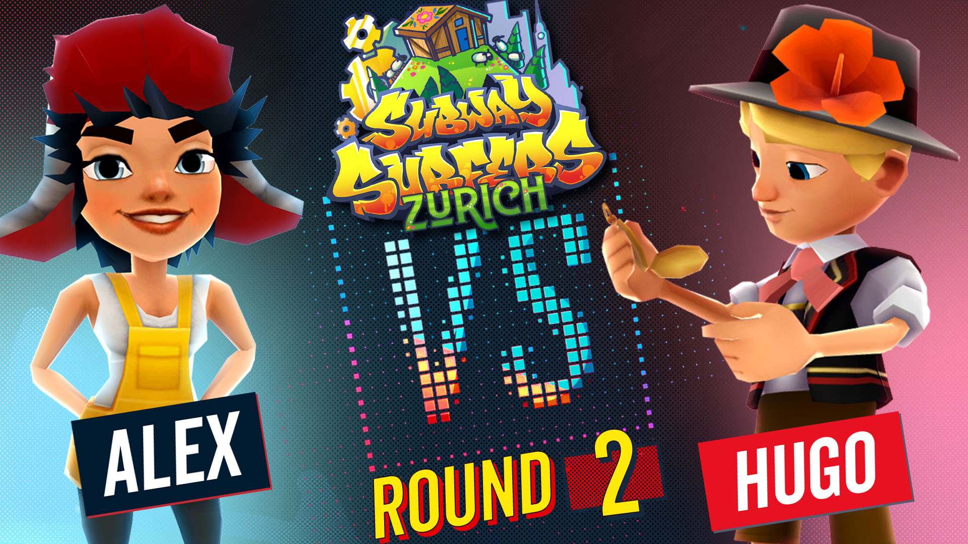 Subway Surfers on X: Time for Round 2 of our Subway Surfers Versus in the  Zurich update! 🏁 Who would you pick as your character for the Versus face  off? 🏃‍♂️🏃‍♀️ Let