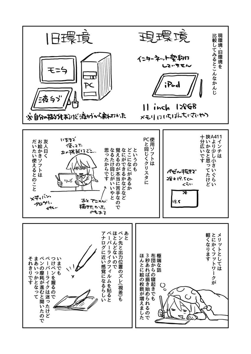 iPad初心者が未来の初心者のために買ってみたレポを描きました。
#iPad #クリスタ #お絵かき 