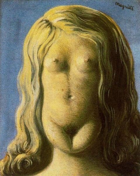 Rene Magritte, Rape, 1948