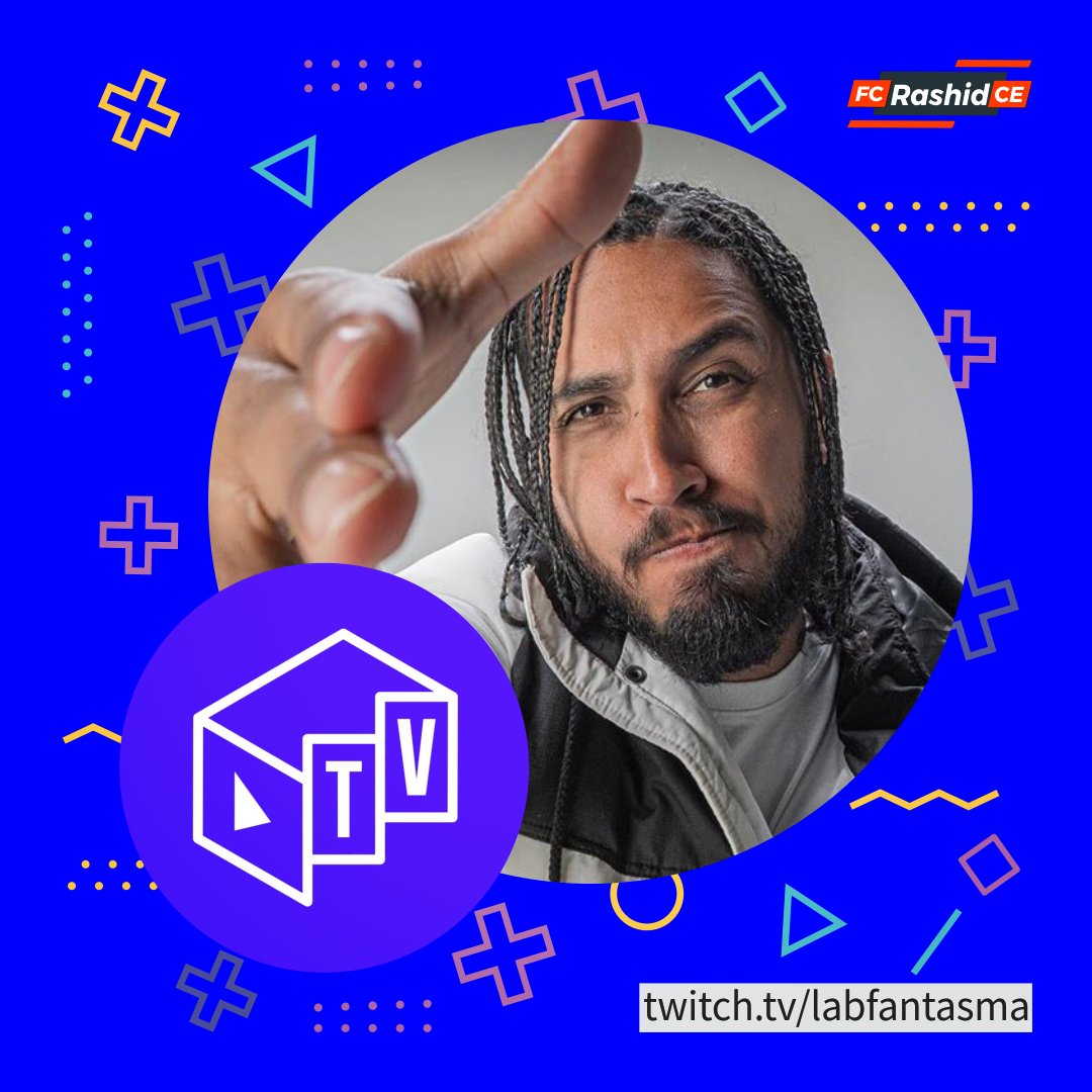 fcrashidce's tweet photo. Terças e Quintas @mcrashid no comando da Tv Lab no Twitch, sempre às 20h
Sintonizem em >>> https://t.co/veQf2AZP16
#Fcrashidce #foconamissão #fnm #labfantasma #Rashid #Twitch #TvLab https://t.co/mkUIRHBBTx