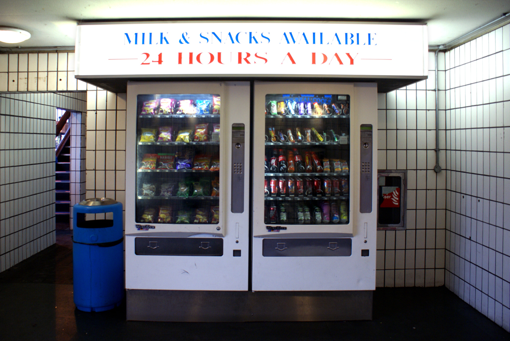 Preston Bus Station’s original Wurlitzer vending machines provided passengers with snacks and cold beverages from 1969 until 2015. #PrestonBusStation