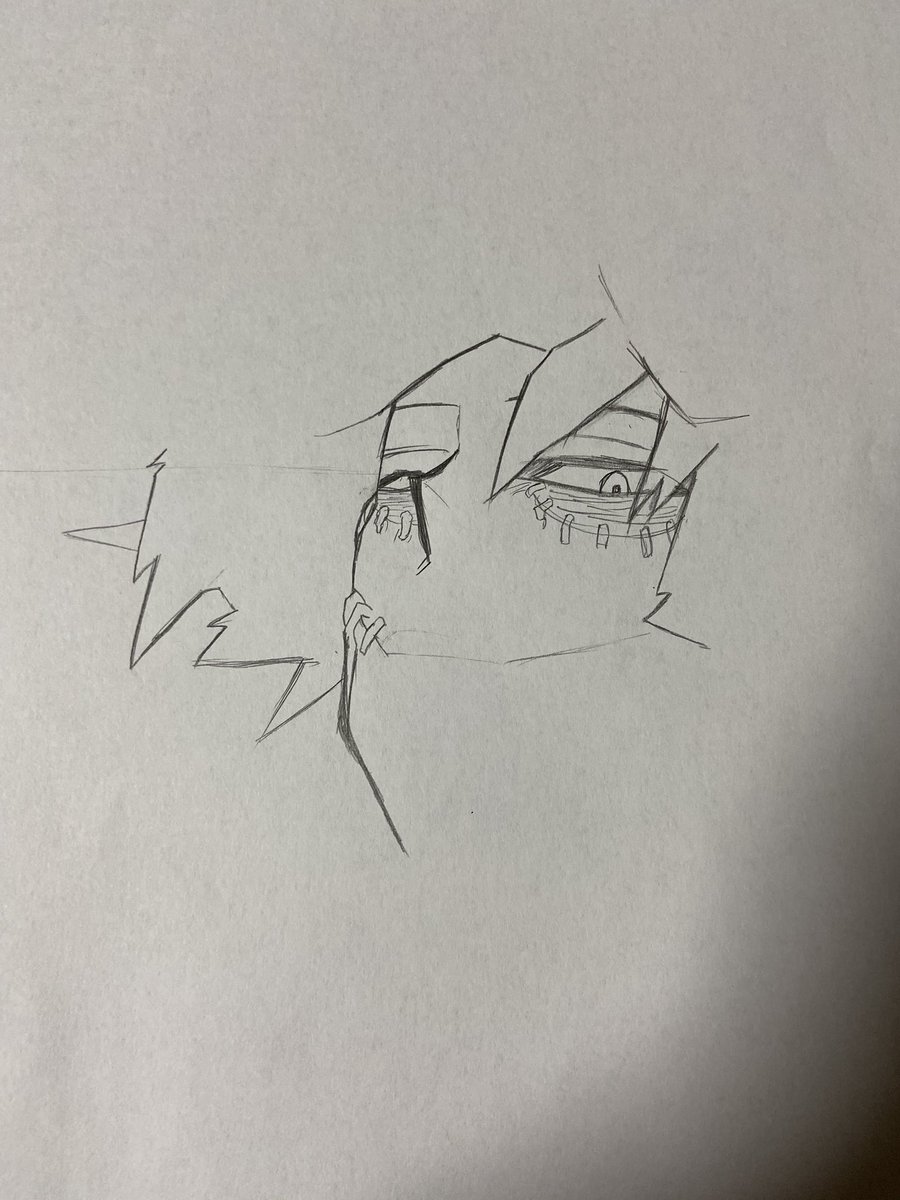 なに描いてるかわかるかな?
下手だからわからんから人もいるかも 