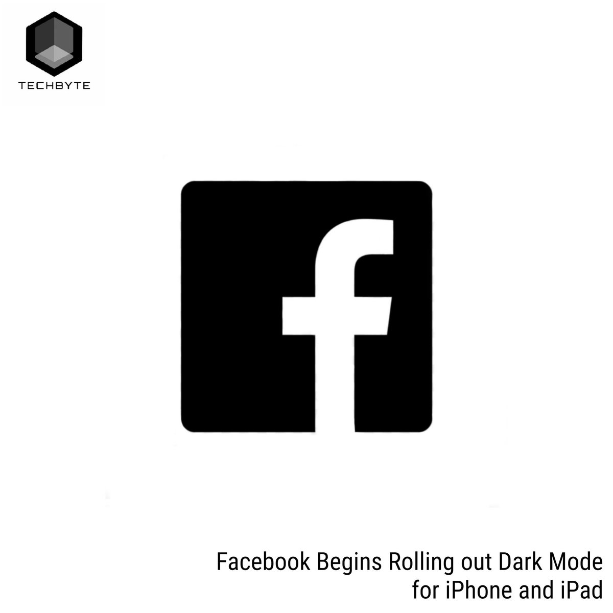 TECHBYTE2000's tweet photo. 🔳Facebook Begins Rolling out Dark Mode for iPad and iPhone.
.
.
#darkmode #iPhone #ipad #ios #facebookupdate #Apple #appleproducts #applewatchseries4 #applewatchsport #appletablet #facebooklive #facebookmarketing #facebookpage https://t.co/PHtVoPtW2Y