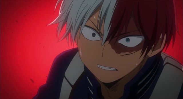 todorokihalfsho's tweet image. Todoroki Shoto's face was shocked.