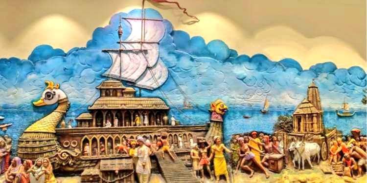  #ThreadOdisha has a long history of maritime trade with other countries in ancient era.And maritime trade was responsible for enrichment of Kalingan people in the early and medieval period.Archeological remains & vast literary text of Odisha provides the evidence of