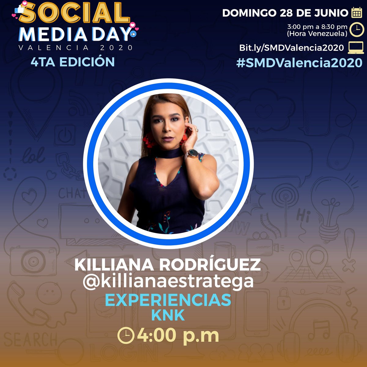 Vamos a conocer la experiencia KNK, como caso de éxito en Valencia, Venezuela en #SMDValencia2020