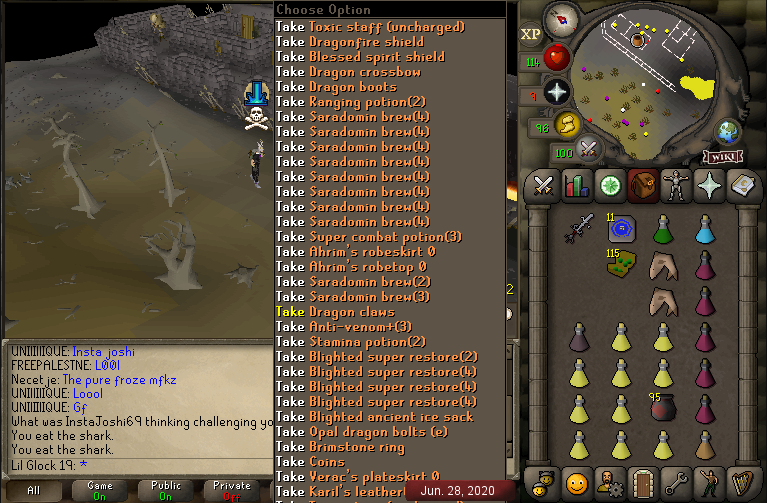 UNIQUE_LEADER2's tweet photo. LEGIT you can't make this shit up. It has ONLY been two days that @WolvesRs reopened and they already took a second MAX DEATH 🔥💀

Comical team 🤡😂 https://t.co/zUuRBhiNwg