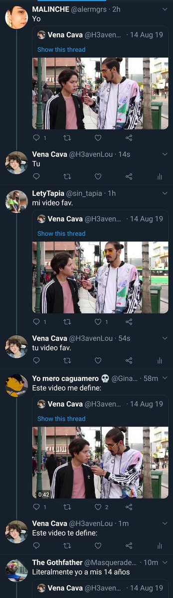 H3avenLou's tweet photo. Buenas noches tardes ya, me aburri y me puse a comentar debajo de todos los que me quoteaban el tuit https://t.co/LFbIVUfqLm