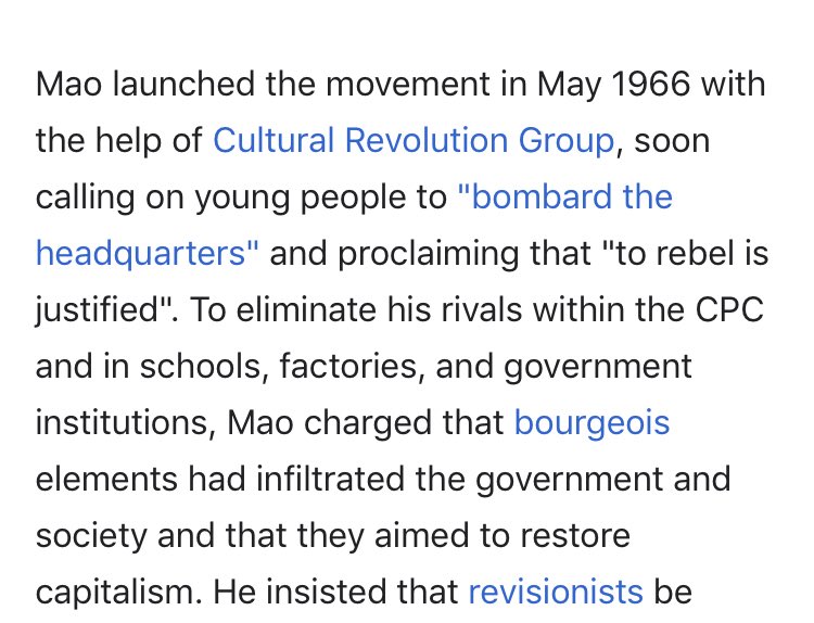 2/ The official movement kicked off in 1966 & started as they always do:They have a good life, you don’t. Which is always true.His main proclamations were“b0mbard the headquarters”“The rebel is justified”This is why people who know history see exactly what’s happening