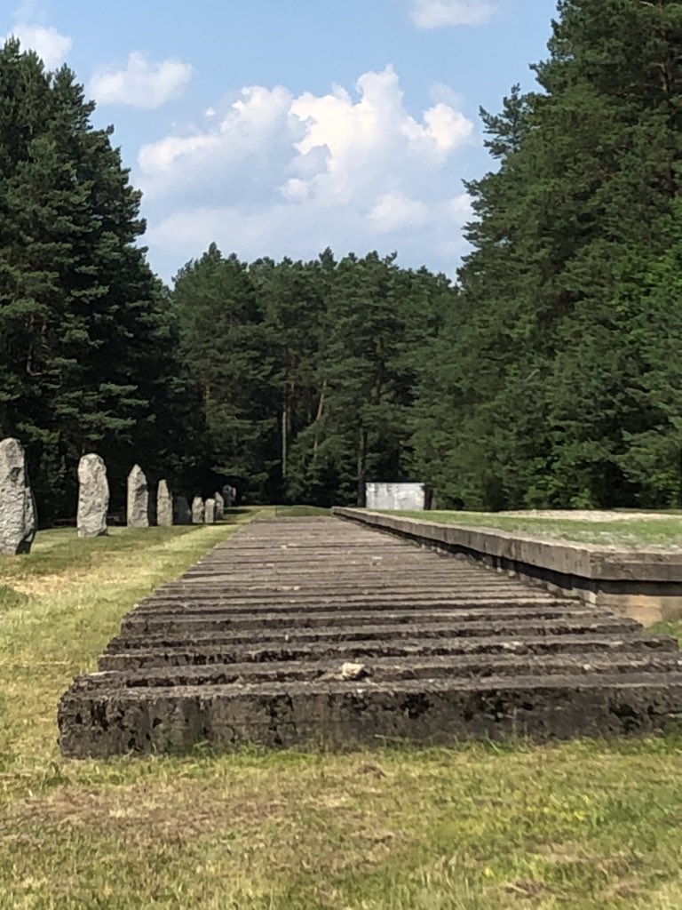 DaphneBergsma's tweet photo. Visiting #Treblinka: a day full of contemplation, only one conclusion: never again! #Holocaust https://t.co/VcqNsBN8bL