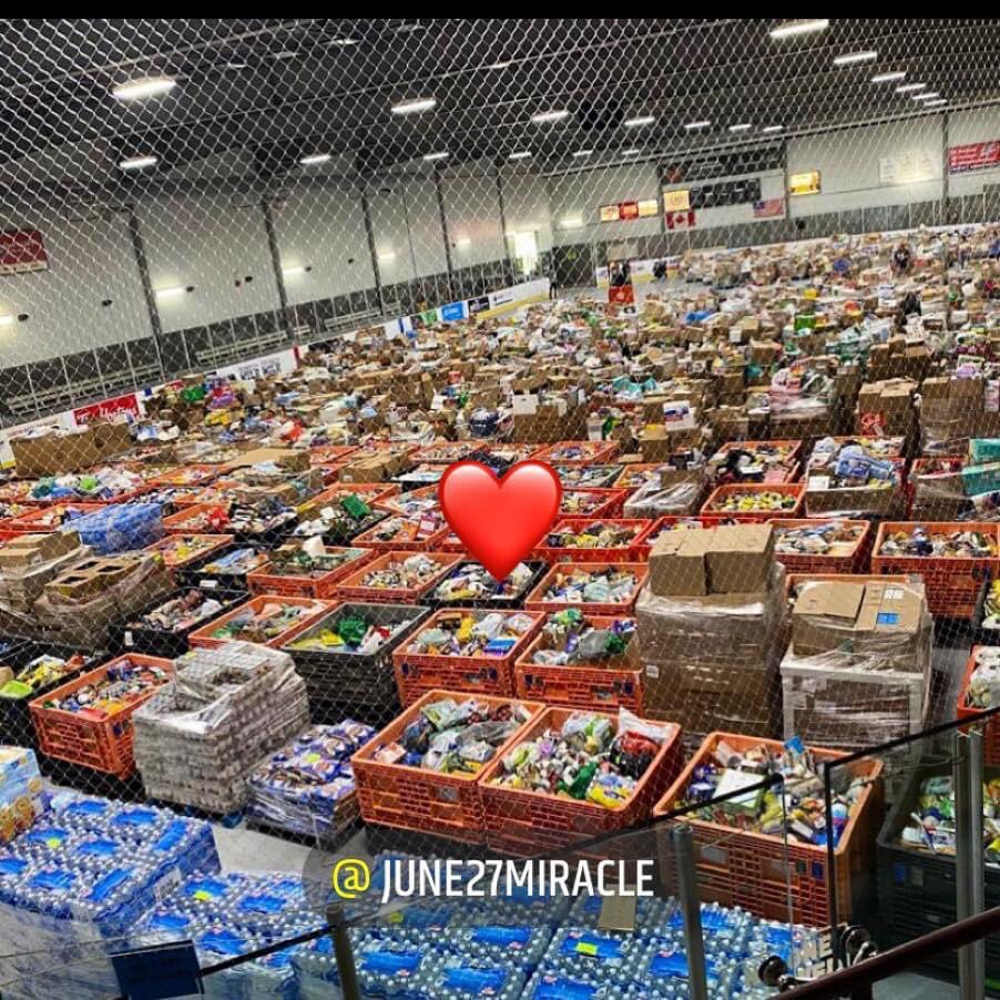 We did it, Windsor-Essex! Still can’t get over all of the generosity and unity we saw yesterday. #June27Miracle