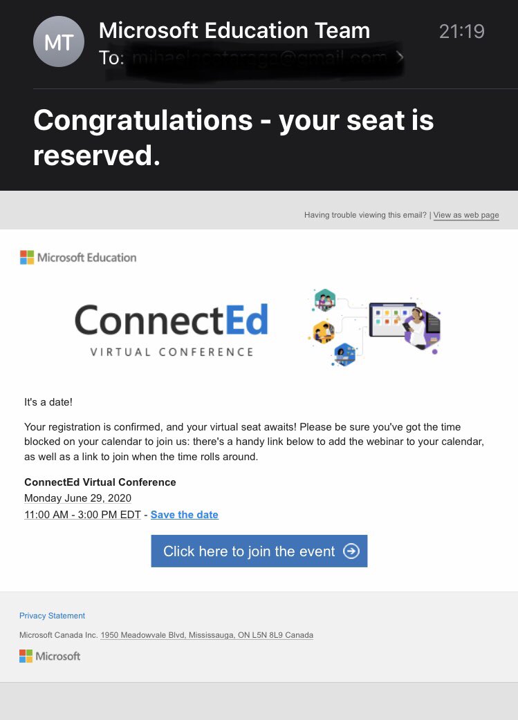 MCataraga_'s tweet photo. My brain is definitely ready to learn new information π€© See you all tomorrow! #MicrosoftEduCA @sparvell #ConnectEd2020 #professionaldevelopment #FlipgridLIVE https://t.co/eEQ3XaO1aS