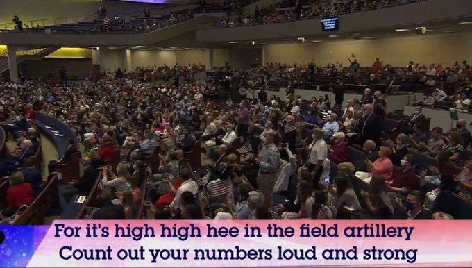 This is First Baptist Dallas where Pence spoke today. Texas shut down bars on friday, but churches were kept open though singing aerosalises virus over long distances. Infact, its all the risky 3C's together: Closed, Crowded, Choirs.Jesus take the wheel. https://www.motherjones.com/coronavirus-updates/2020/06/pence-dallas-church-jeffress-coronavirus/?utm_source=twitter&utm_medium=a6416f18-7eff-4435-a3ab-0de296baf2b5&utm_campaign=Hootsuite