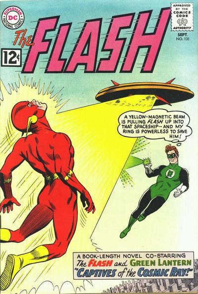 Just read the latest Green Lantern, and something occurred to me. Hla Jordan and Barry Allen have teamed up many times. In the early days, they would rotate series.