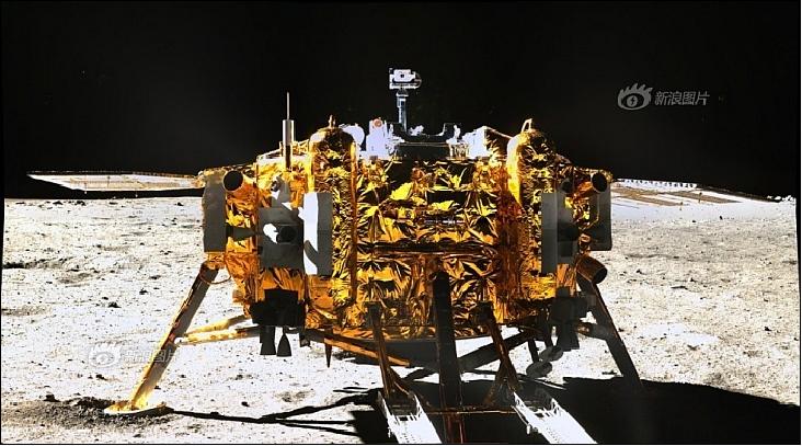 Chang'e-3 lander-Chinese moon mission. X-band Downlink 8495.970MHz.