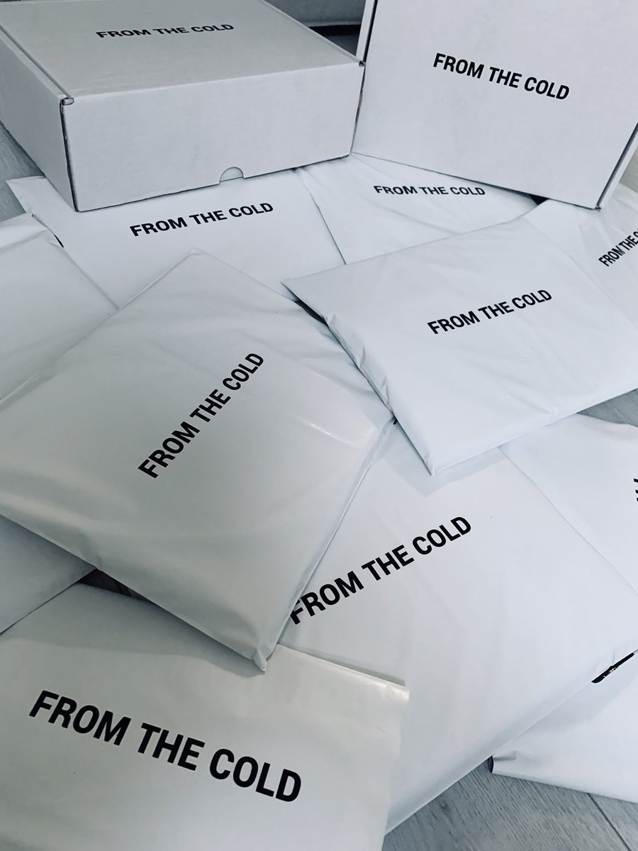 FRMTHECOLD's tweet photo. Preparing some of our pre orders. Thank you #fromthecold https://t.co/11hE41aLwt