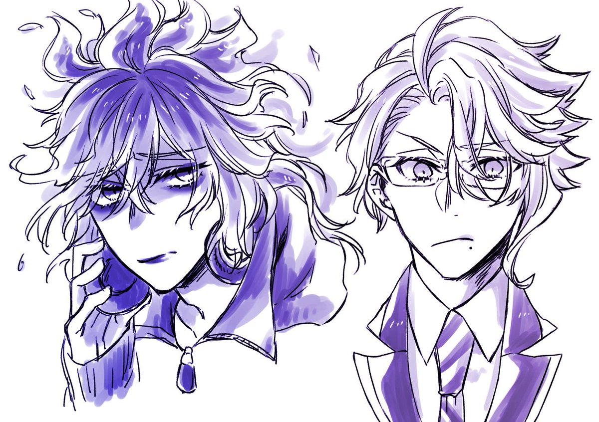 カード絵の目トレもどき イデア氏むっず アズはやっぱり顔は描きやすい顔は 雪 っ のイラスト