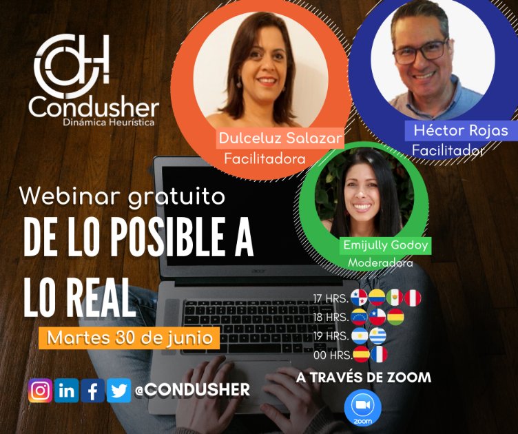 condusher's tweet photo. ¿Cuántos proyectos tienes en el mundo de lo posible y que se han quedado sin realizar?

Estás cordialmente invitado este martes 30 de Junio, para charlar sobre esto y mucho más, accediendo al siguiente link: https://t.co/5eollXdPCn https://t.co/7mp2TOu3KE