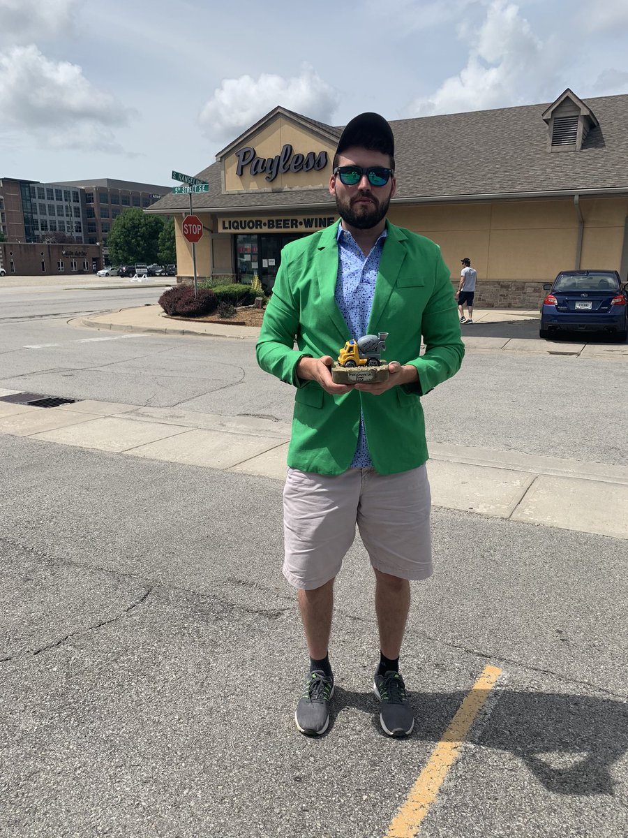 LickPeaches's tweet photo. @drew_thomas33 The 2020 Drew’s Concrete LLC - Green Jacket Winner - is... https://t.co/ZhkyqavkKL