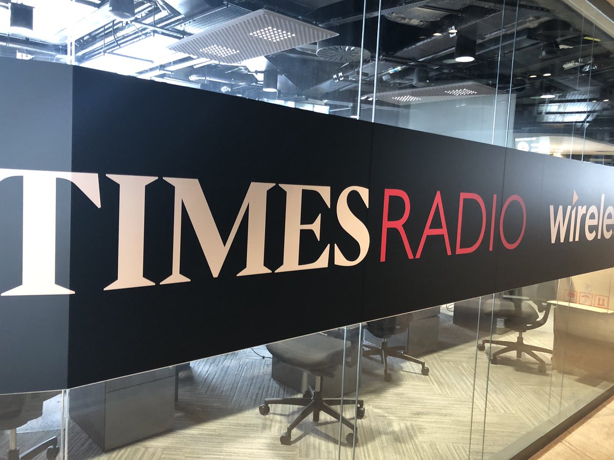 AasmahMir's tweet photo. To everyone wishing us all good luck tomorrow THANK YOU. 
I am not at all nervous about saying the first words on @timesradio at 6am. Absolutely not. https://t.co/e5P66Y8exc