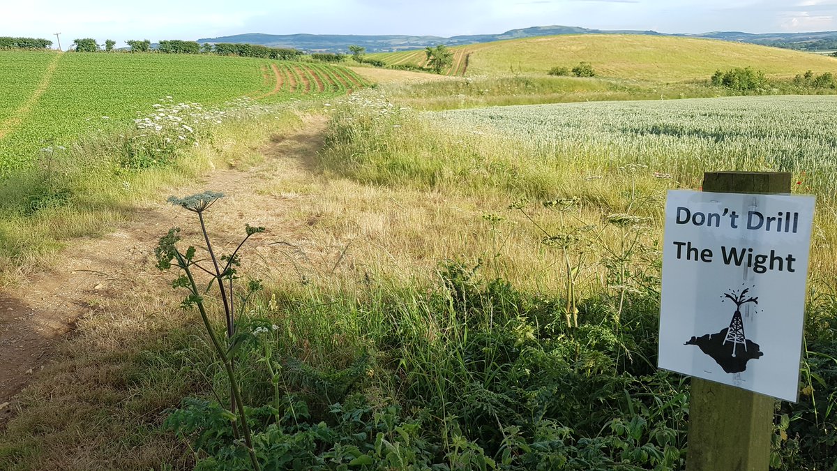 No mention by <a href="/IoWBobSeely/">Bob Seely</a> in recent newsletters of the Planning Application to drill for oil in a greenfield site near Arreton. Public Consultation was launched during the Covid emergency with very little publicity. A proposal with major environmental implications for the IoW.