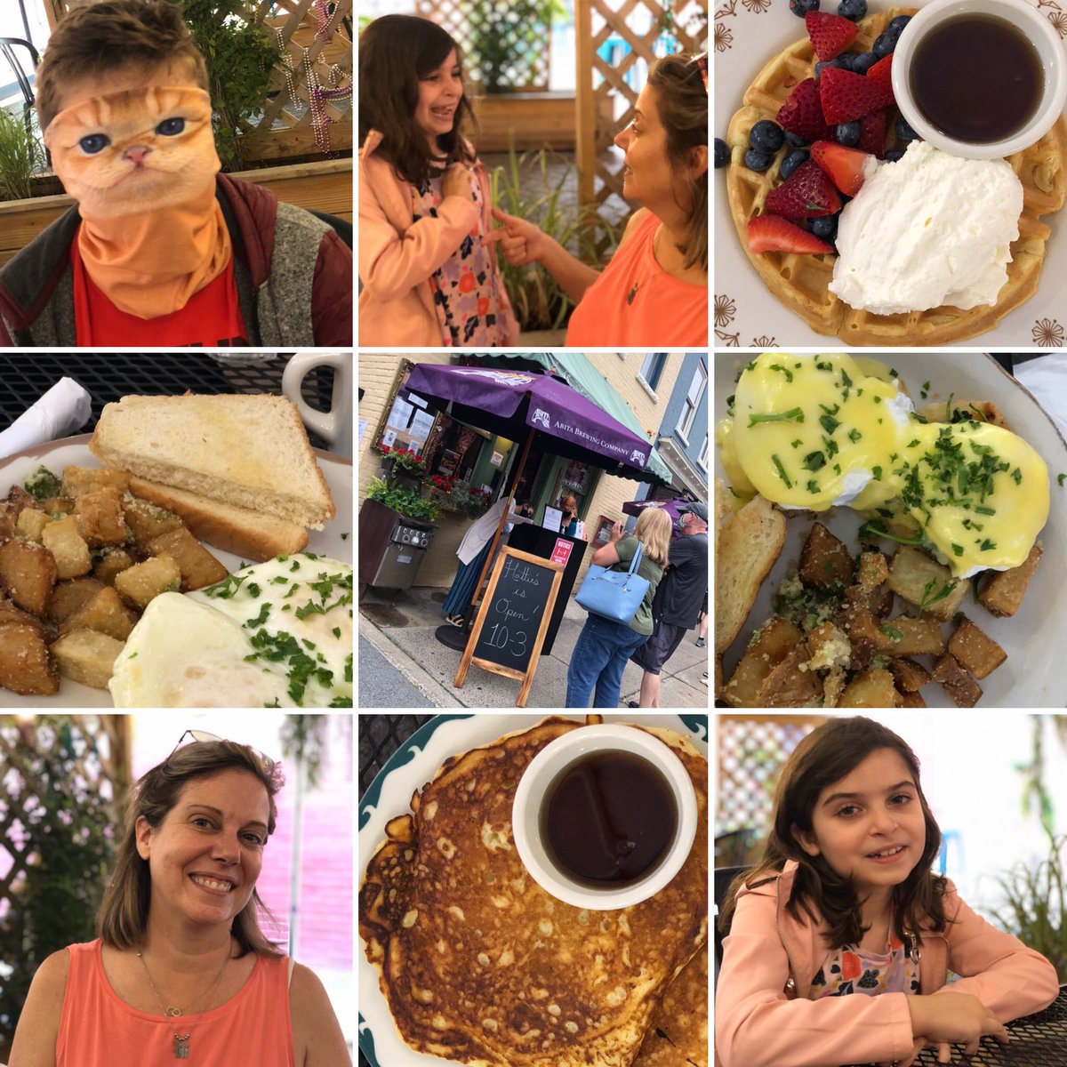 SaratogaRichard's tweet photo. Yum! Welcome back @HattiesChicken Brunch! Serving until 3pm! Contactless menu! Inside and outside covered dining available. #ilovesaratogacounty ❤️💕 https://t.co/5M2pSJIyWe