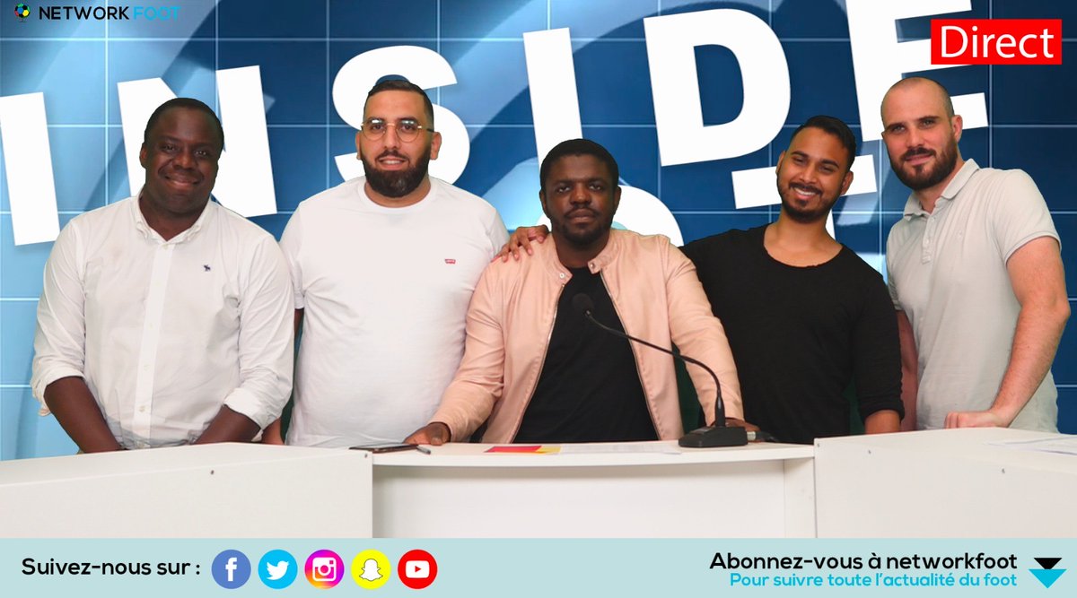 NetWorkFoot1's tweet photo. #IFL ⚽️ L'équipe d' #InsideFoot revient demain à partir de 17H00 sur #YouTube !

Soyez au rendez-vous 😉

Avec @AchilleA1 @stephanetiki et @dhoormanah 

👉 #football #news #Cadeaux #JeuxConcours #Live #Passion #Team https://t.co/KV4pUgATh4