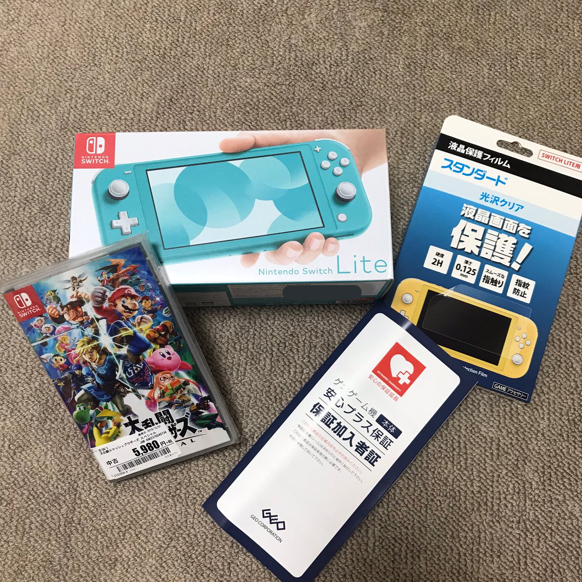 スイッチ ライト 中古 ゲオ