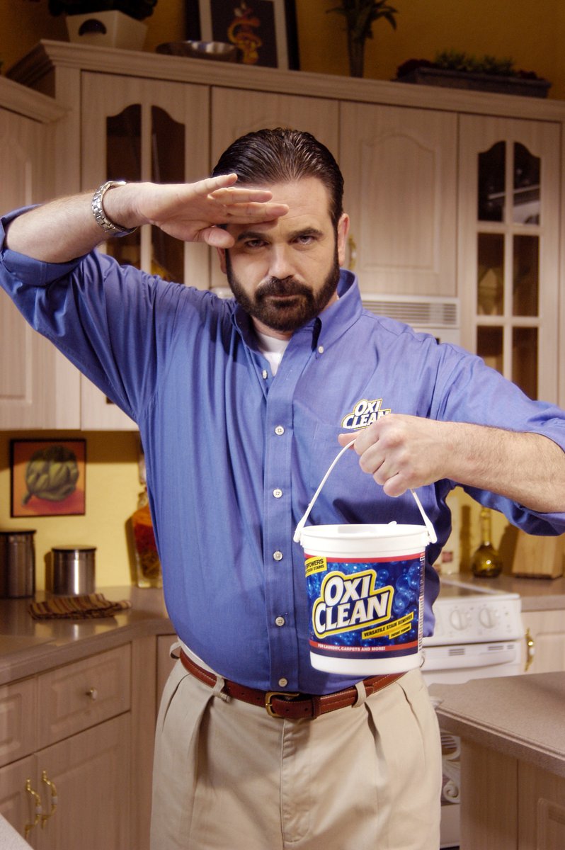 These photos are from one of the earliest OxiClean shoots. The set is his actual kitchen at his home that I would visit in Florida every summer growing up.