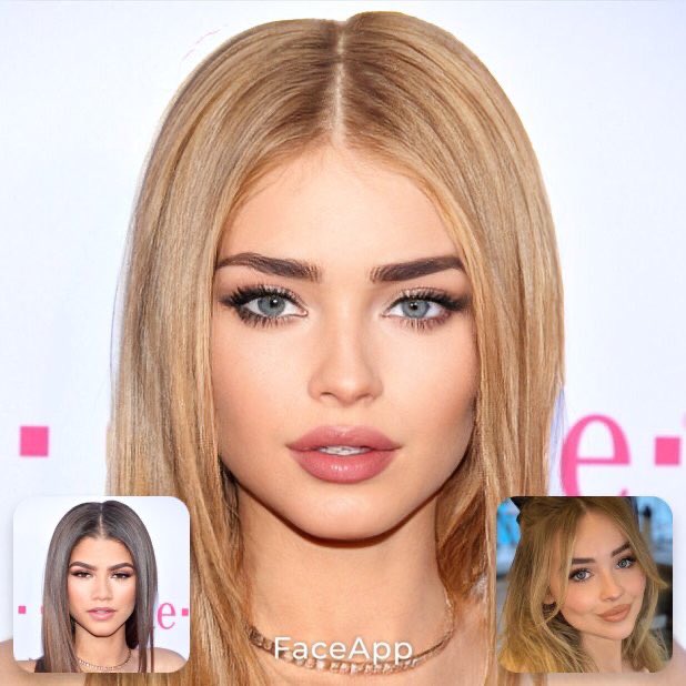 singulardaya's tweet photo. i morphed zendaya and sabrina together and... https://t.co/GvCNpuKAef