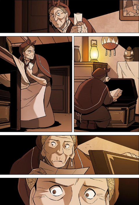 Surat itu ga dia kirim langsung tapi lewat pembantu rumah tangga, Elua. tapi dia gatau kalau Elua itu setia sama gue, karena dari kecil gue diasuh sama dia wkwk.