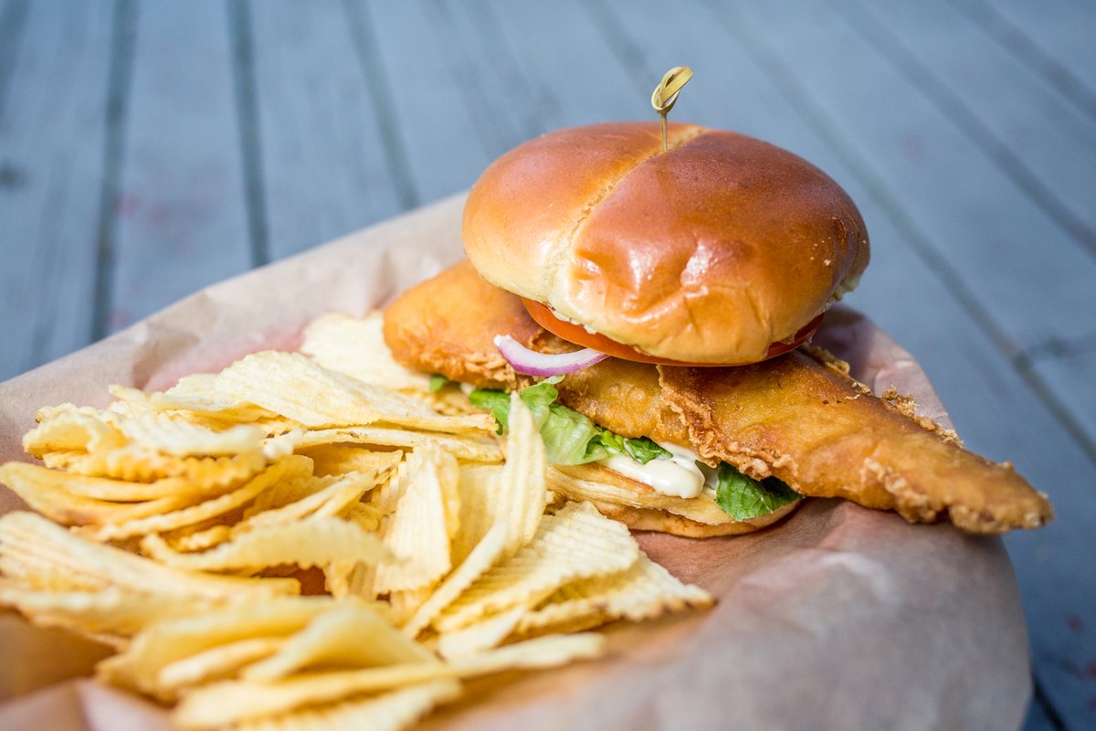 This sandwich is known around here as “The Codfather.” You can’t argue that - just look at it! At $11.50, that’s an offer you can’t refuse.