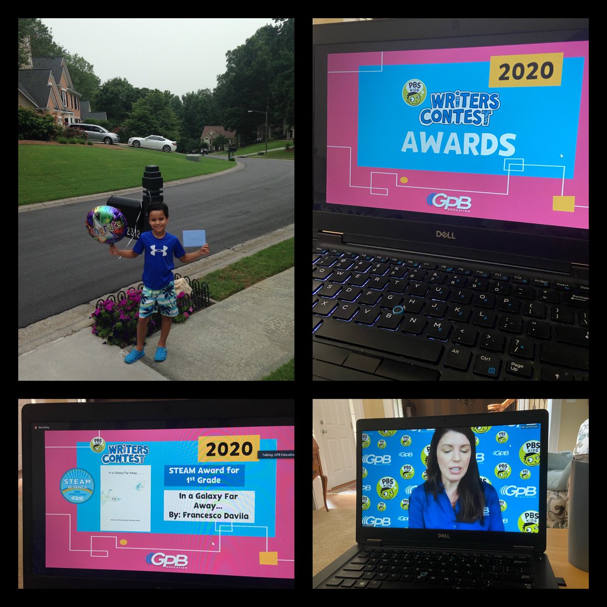 SchumachersSaf1's tweet photo. So incredibly proud of this young man for submitting a story to Geargia Public Broadcasting @mygpb and winning the STEAM category for first grade! I love his passion for writing and hope it continues! @PickettsMillES #leadlivelearn #onceapiratealwaysapirate https://t.co/LzyjMq8Og9