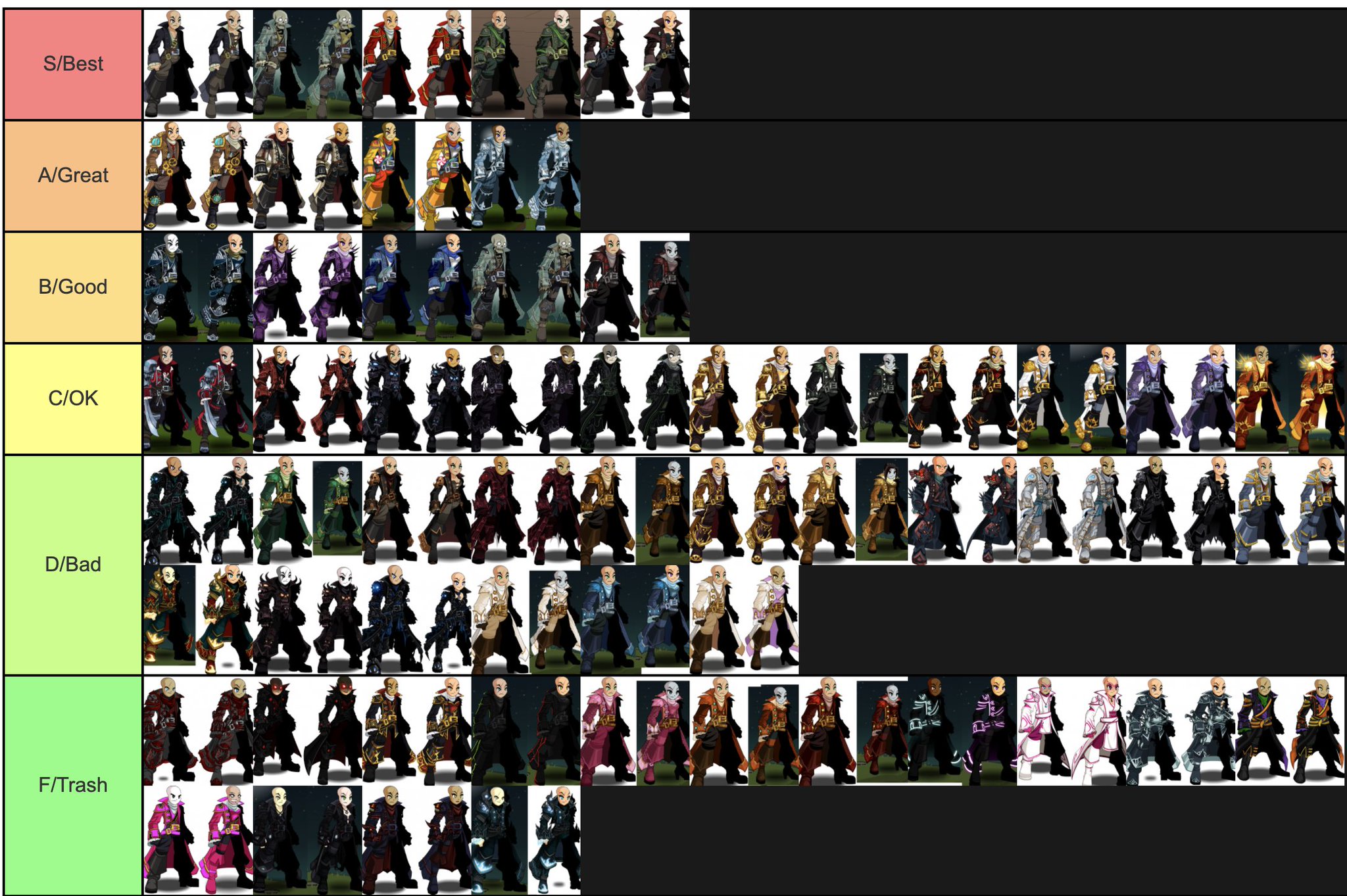 Priest_Hidan on Twitter "Priest_Hidan's Naval Tier List. Might as well