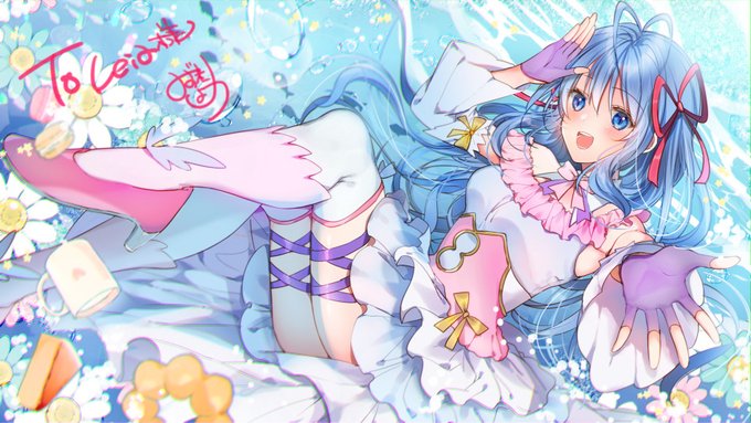 skebで描かせて頂きました🐠🎀 