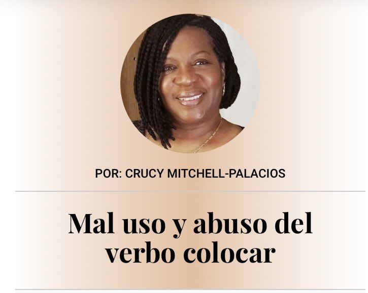 📝¡#ColumnadeOpinión! Mal uso y abuso del verbo colocar, escrito por Crucy Mitchell-Palacios | Desde hace varios años algunas personas se han vuelto alérgicas al uso del verbo Poner, el cual, erróneamente reemplazan por el verbo Colocar.

Te lo explicamos➡️bit.ly/2ZgfQvd