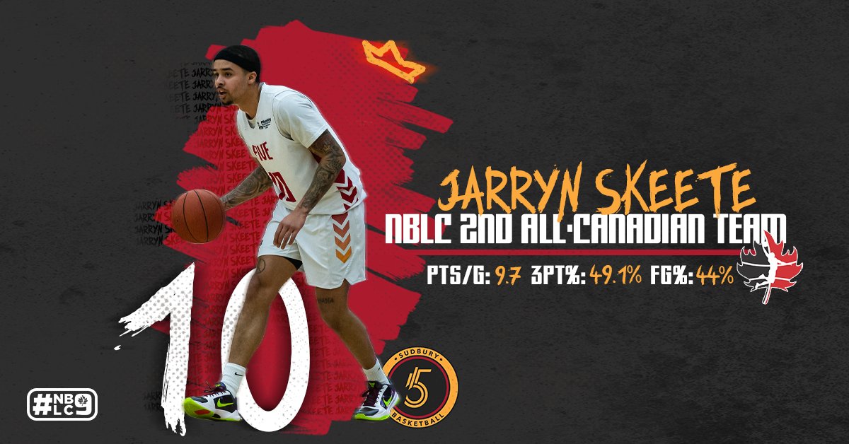 Congrats 🔥 to the five players 🏀 <a href="/B_Rayson2/">Braylon Rayson</a> @J_B1and <a href="/TurnUpJ15/">J.R Holder</a> <a href="/bdaddy30/">Brady Skeens</a> @Call_Me_Skeeete on being named to <a href="/NBLCanada/">National Basketball League of Canada</a>  All Teams, in six different categories for the 2019-20 season!🤩

Read more 👉 thefive.ca