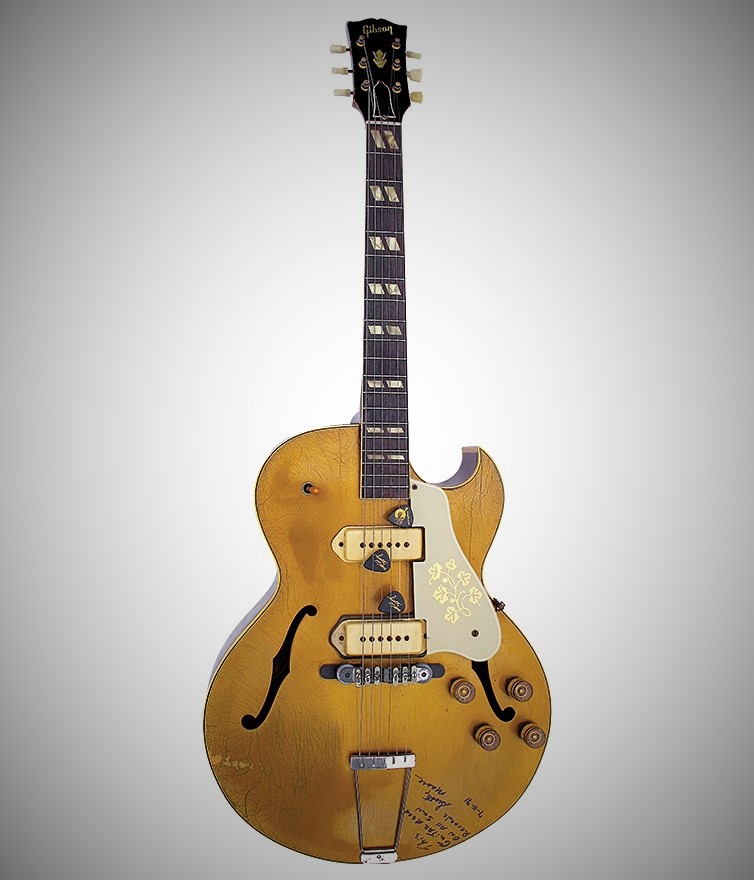 muerdekeroyo's tweet image. 🖤 June 28, 2016 Scotty Moore died - Scotty Moore's  1953 Gibson ES-295 #guitar #Gibson #ScottyMoore #ElvisPresley