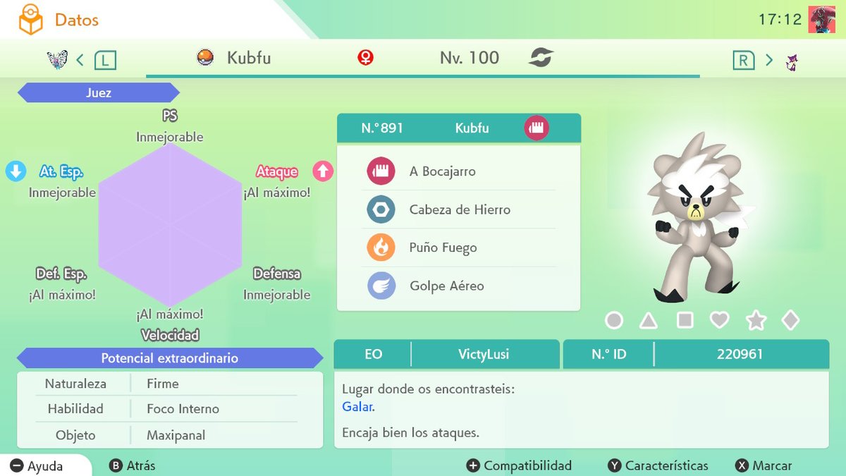 VictyLusi494's tweet image. ✨Sorteo de Legendarios Galar✨

RT + Follow para participar

2 Ganadores y resultados a los 180RTs

Suerte💕