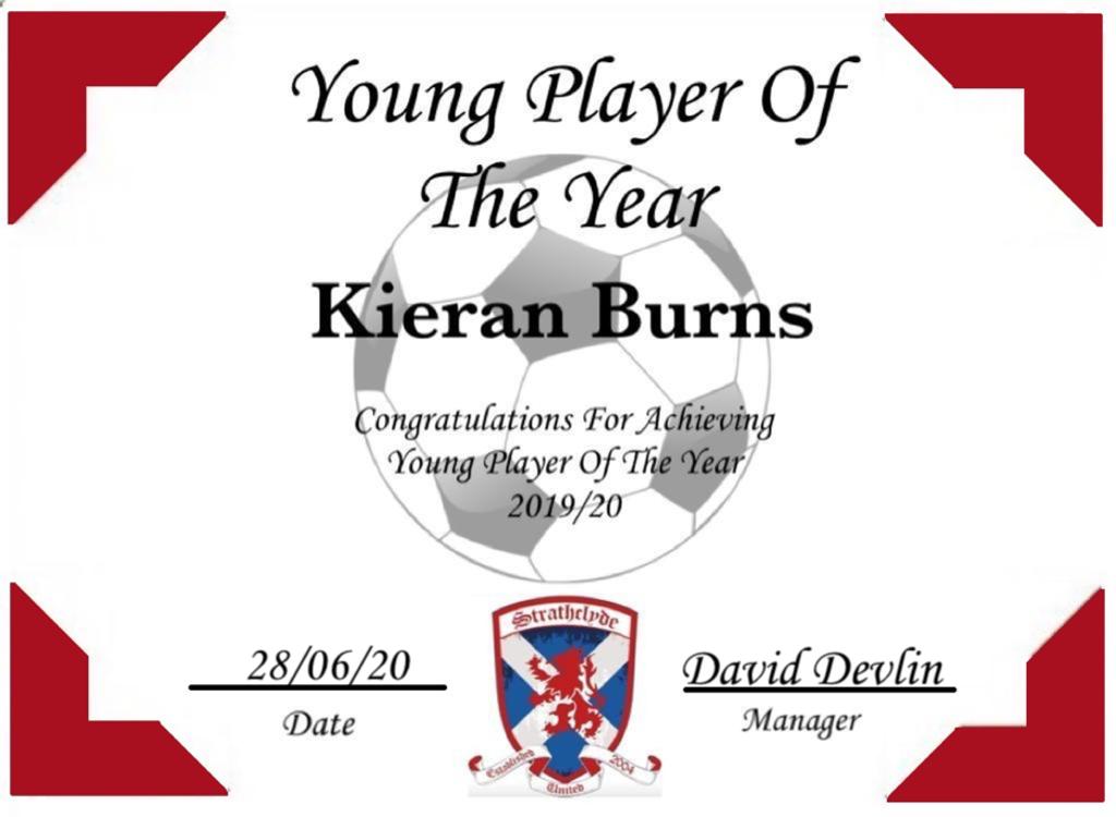 StrathclydeUtd's tweet photo. This is 100% the correct player for us to win this Award hes only gona get better aswell #strathydaft https://t.co/YdMYpI0VrY