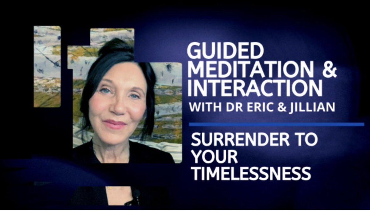 TheReconnection's tweet photo. Surrender to Your Timelessness - A Guided Meditation with Dr. Eric &amp; Jillian
Immerse yourself into the full experience of your "I Am", your infinite and timeless self, in this guided meditation led by Dr. Eric and Jillian.
https://t.co/LAIxNZq1Px https://t.co/63FWk0WClU