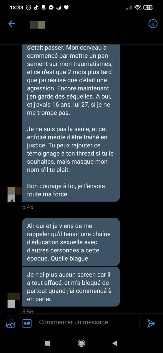 Gnorlaff / Benjamin HypnoseTW description d& #39;agression sexuelle