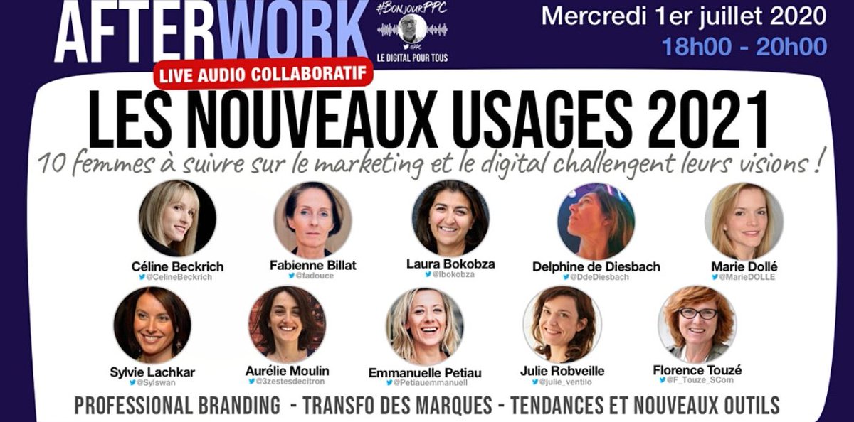 DdeDiesbach's tweet photo. #MarketingDigital & tendances 2021 |
✅#PersonalBranding & #socialselling
✅Transfo des marques
✅Tendances #socialmedia & nouveaux outils
Venez tou.te.s prendre part à la discussion sur Discord.
Un format talk chaleureux, bienveillant et ouvert ⤵️
➡️https://t.co/FTfTB4Vo4H https://t.co/N8mu96fqlD