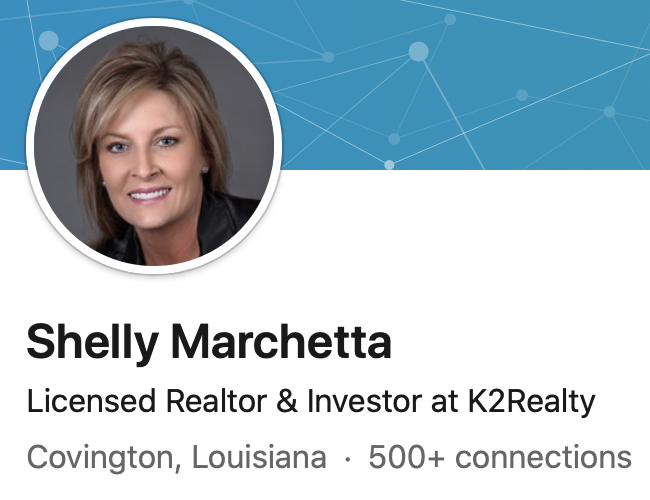 And - seriously, another realtor?